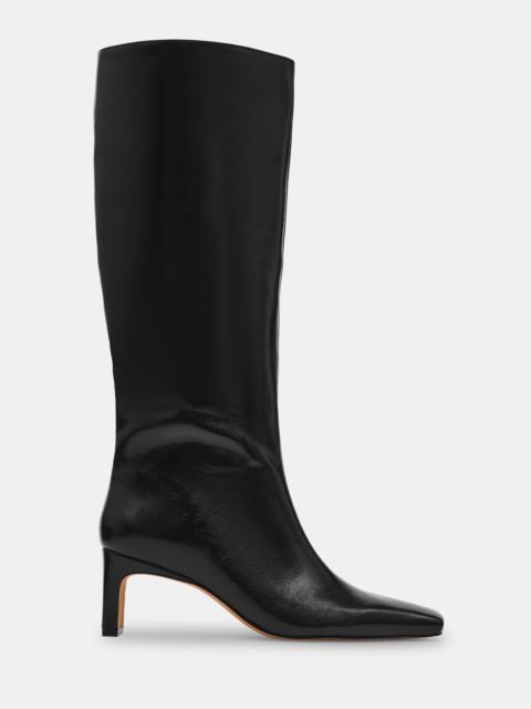 STEVE MADDEN JENDI BLACK LEATHER