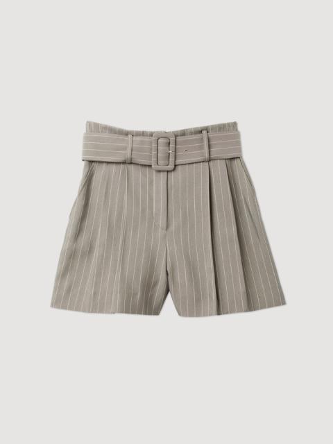 Sandro Striped shorts