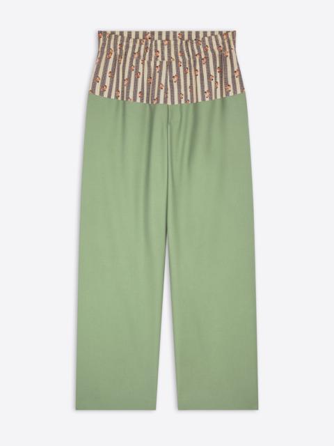 Dries Van Noten CONTRAST WAIST PANTS