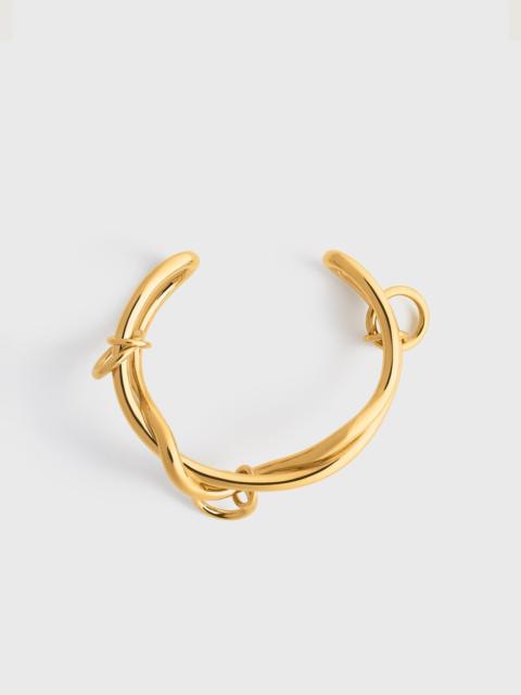 TOTEME Swirl cuff gold