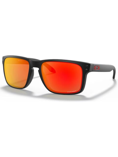 OAKLEY Oakley Holbrook XL Sunglasses Matte Black/Prizm Ruby (OO9417-0459)