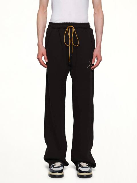 Rhude Classique Sweatpant in Black/White