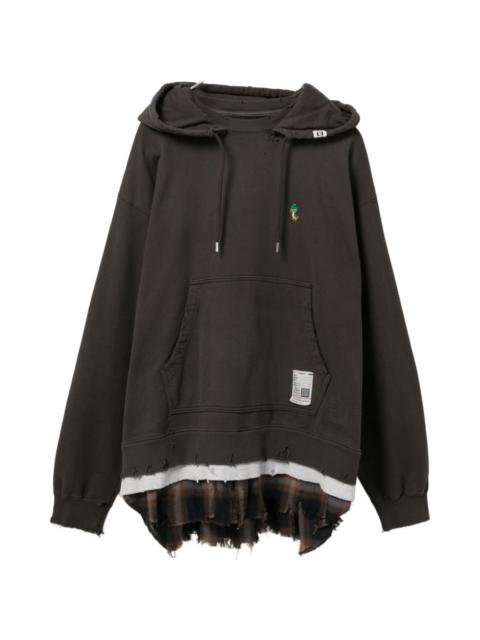 Maison MIHARAYASUHIRO logo-embroidered hoodie