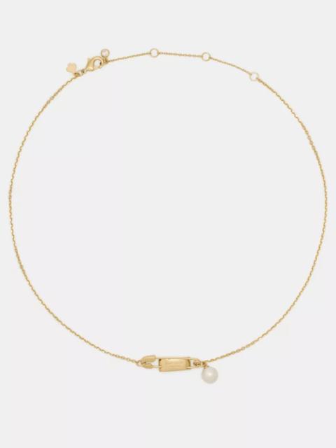 kate spade Bits And Baubles Sam Tag Necklace