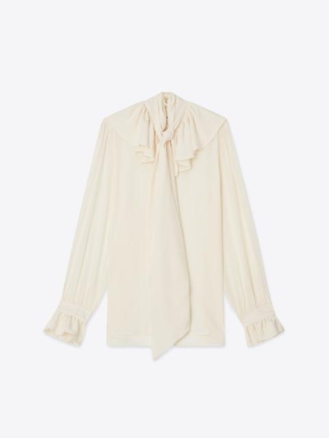 BLK DNM BLOUSE 08 OFF WHITE