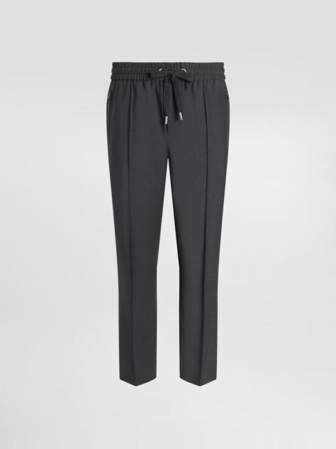 Dolce & Gabbana Wool jogging pants