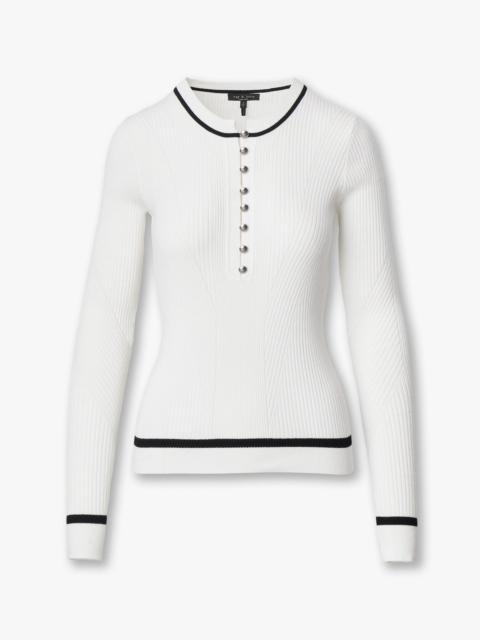 rag & bone Kassy Ribbed Henley