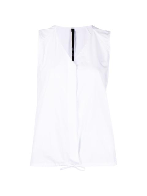 Sara Lanzi cotton sleeveless top