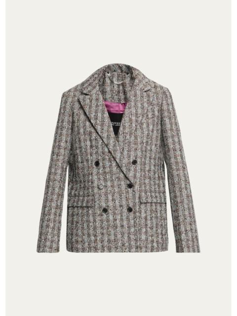 Marc Jacobs Textured Wool-Blend Blazer