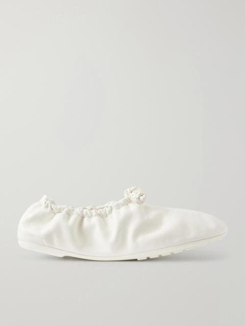 Bottega Veneta Fantasmina Leather Ballet Flats
