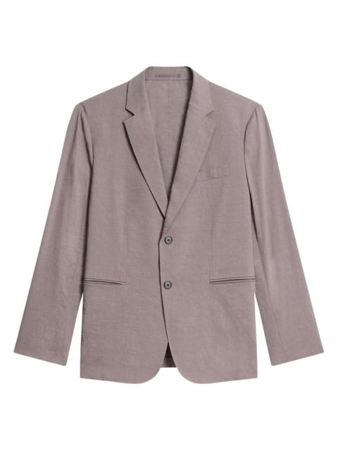 Theory Men's Notch-Lapel Linen-Blend Blazer - Morel