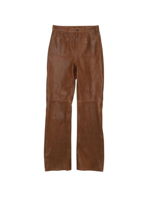 FORTELA Jane nappa leather trousers