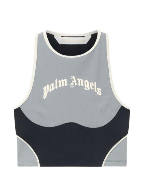 Palm Angels Curved logo Cb track top