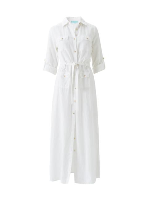 MELISSA ODABASH DARCY WHITE DRESS