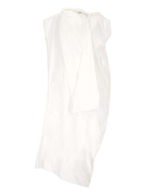 Carven asymmetric draped mini dress