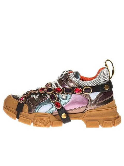 GUCCI Gucci Flashtrek Crystal Metalic (Women's)