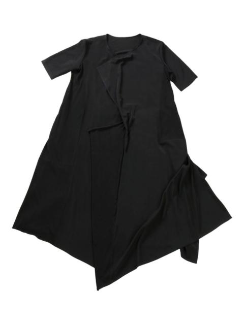 Yohji Yamamoto asymmetric midi dress