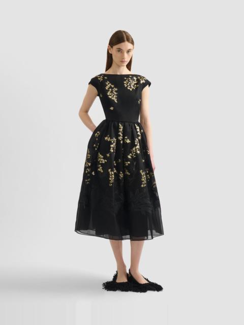 Erdem ORGANZA FIL COUPÉ MIDI DRESS