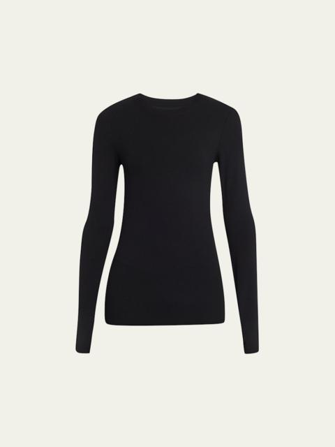 SPLITS59 Louise Rib Long-Sleeve Top