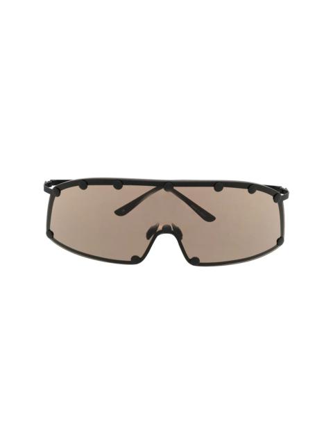 Rick Owens Performa Shielding oversize sunglasses