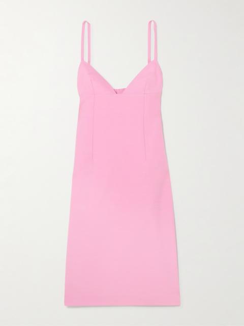 JACQUEMUS Camison Wool And Silk-blend Midi Dress