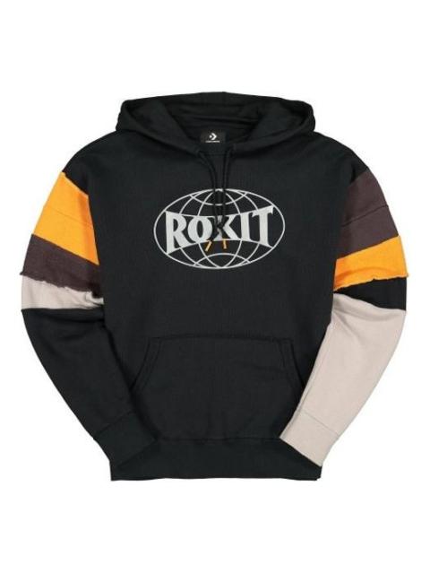 Converse Men's Converse x Rokit Pullover Crossover Splicing Black 10019279-A01