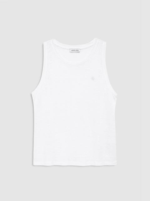 ANINE BING Juliann Tank - White
