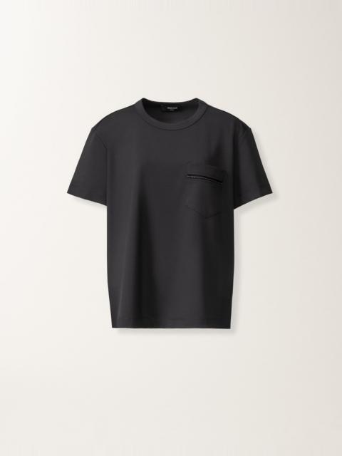 FABIANA FILIPPI Night blue jersey T-shirt