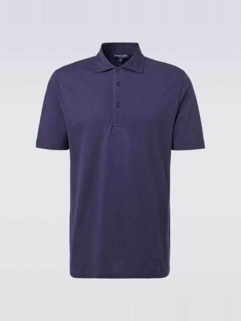 FRESCOBOL CARIOCA Luca cotton piqué polo shirt