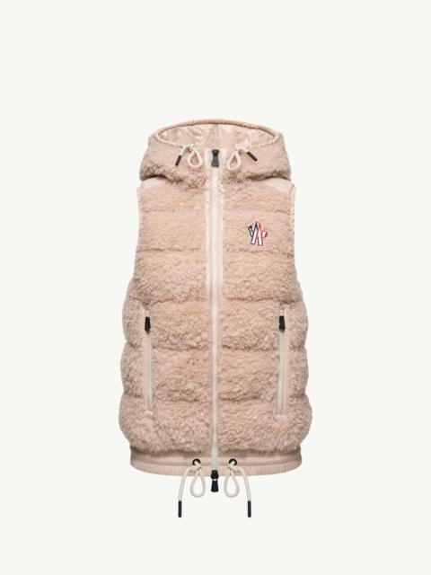 Moncler Grenoble Teddy Hooded Insulated Vest