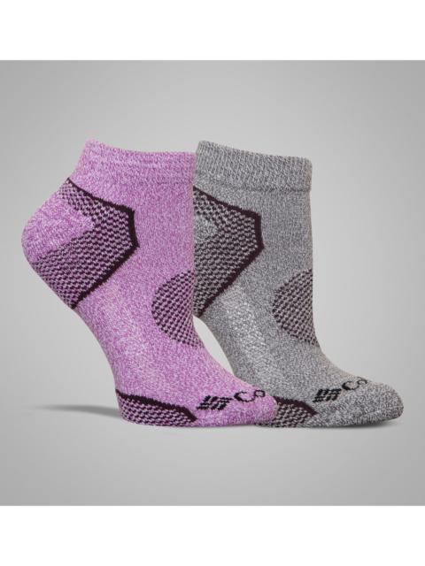 Columbia Women's Balance Point Low-Cut Socks - 2 Pack