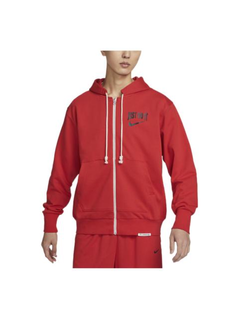 Nike Performance Dri-fit Standard Issue Jacket 'Red' DV9449-657