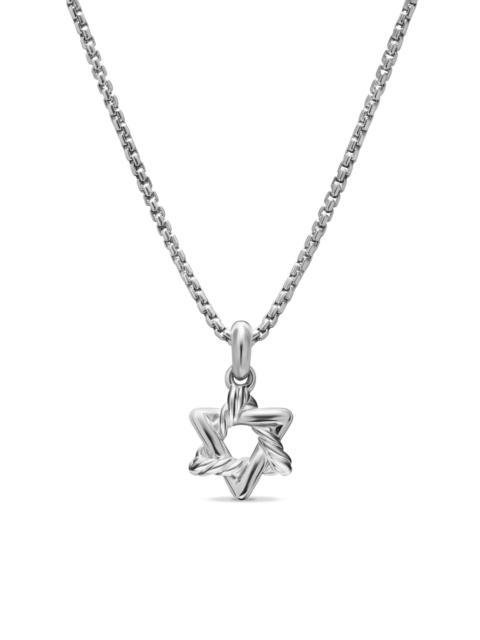 DAVID YURMAN Women's Star of David Pendant Necklace in Sterling Silver, 9.6MM - Silver