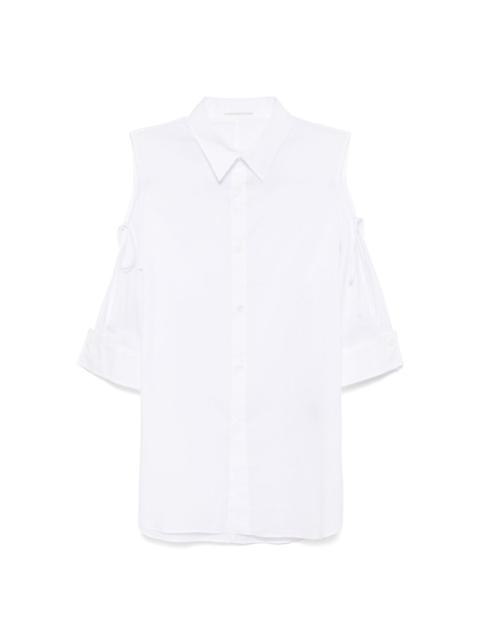 Yohji Yamamoto asymmetrical-shoulder shirt