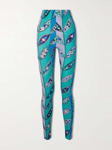 PUCCI Printed stretch leggings