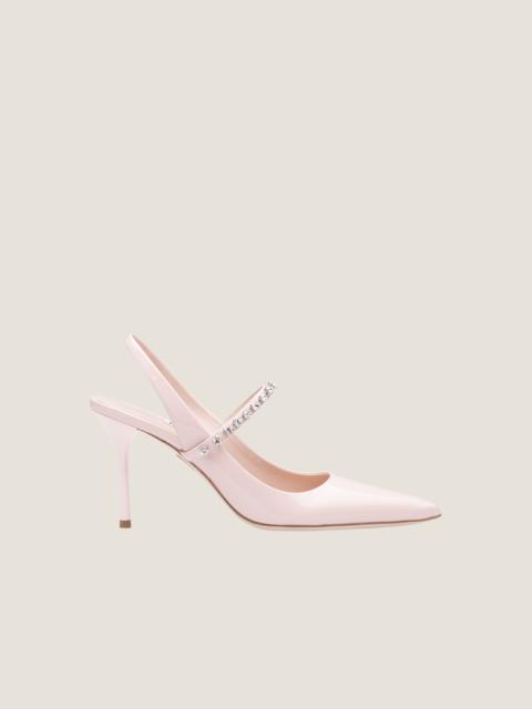 Miu Miu Patent leather slingback pumps