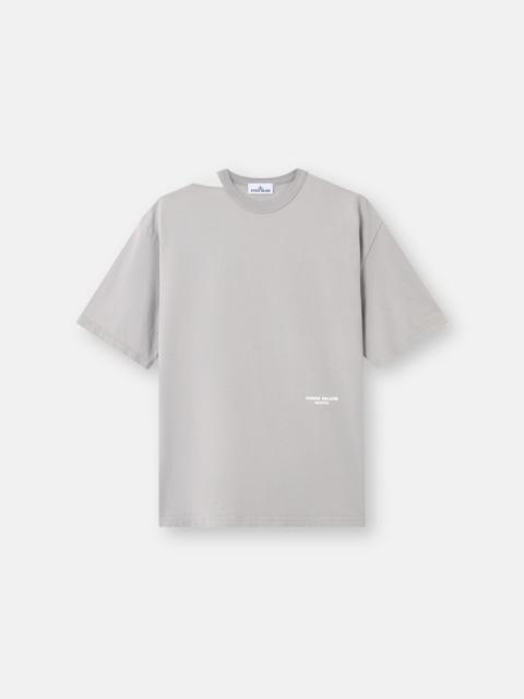 Stone Island 2100018 COMBED ORGANIC COTTON JERSEY_S.I. MARINA