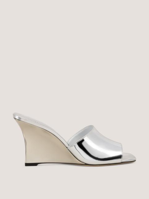 Stuart Weitzman VINNIE WEDGE MULE SLIDE 85