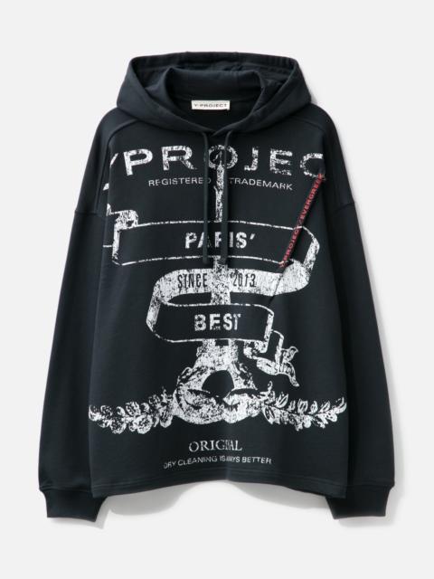 Y/Project EVERGREEN PARIS' BEST PINCHED HOODIE