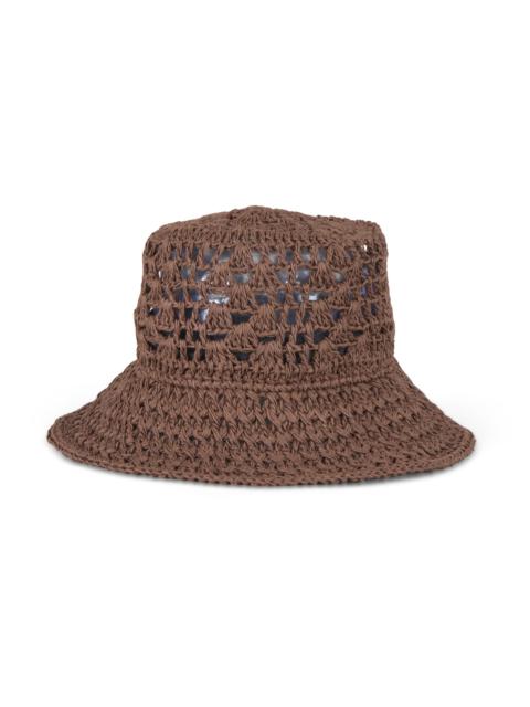 EUGENIA KIM Women's Jonah Crochet Bucket Hat - Chocolate