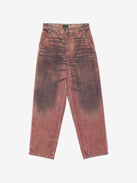 HAIKURE washed-effect hammer-loop jeans