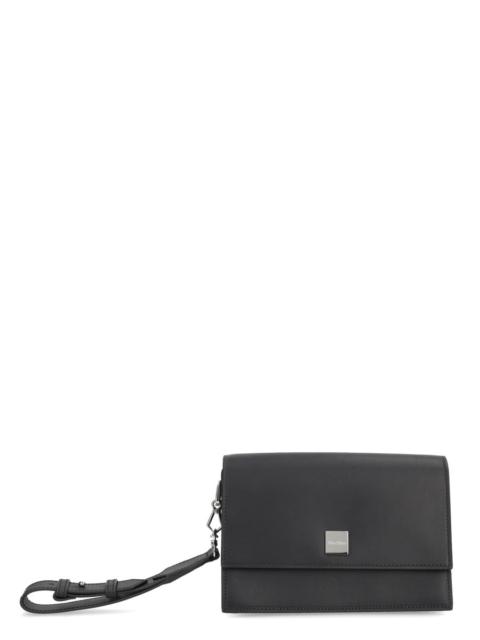 Max Mara LEATHER BAG WITH LOGO