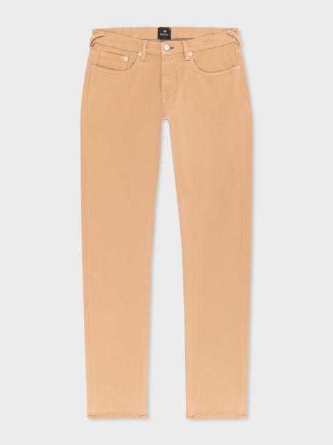 Paul Smith Tan Garment-Dyed Jeans