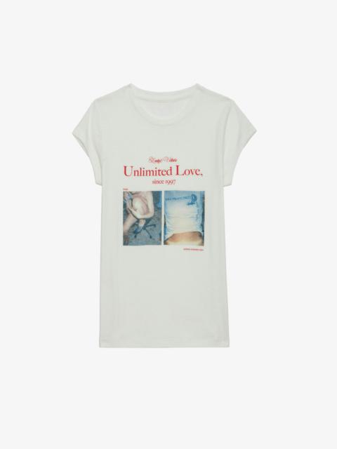 Zadig & Voltaire Skinny Photoprint T-shirt