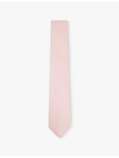 REISS Ceremony textured woven tie