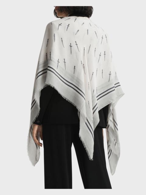 rag & bone Dagger Cashmere Modal Scarf
Lightweight Scarf