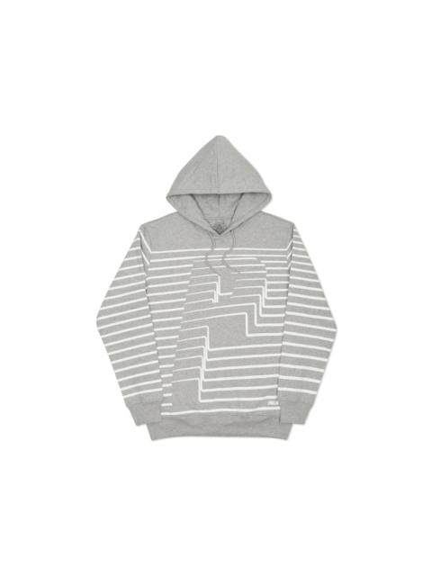 PALACE Palace Striper Hood Grey Marl