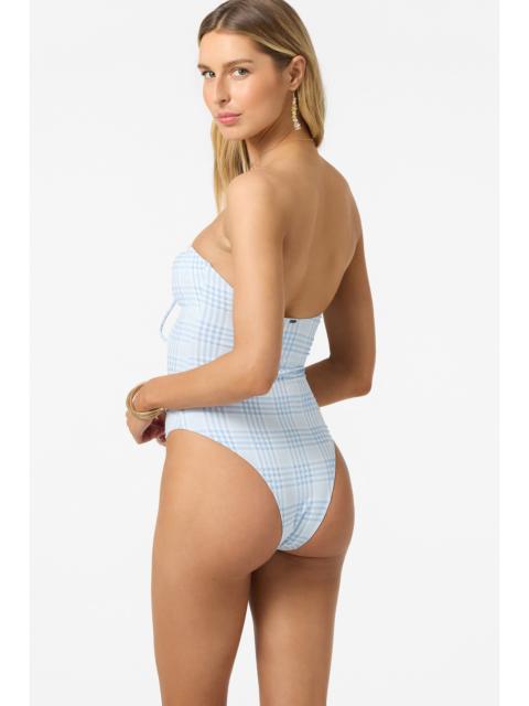 O'Neill Catamaran Plaid Poolside One-Piece