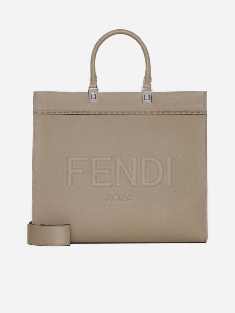 FENDI Fendi Sunshine leather medium tote bag