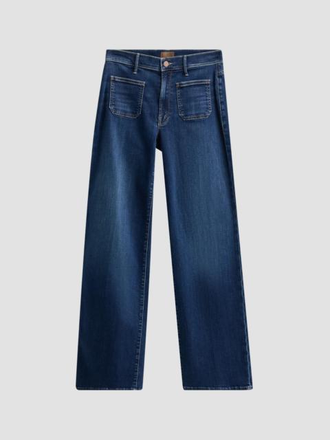 MOTHER Women's Maven Patch Pocket Sneak Jeans - Backstage Pass